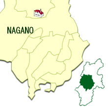 長野県の地図